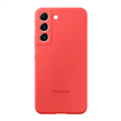 Funda Silicona Samsung Galaxy S22 Rojo Coral