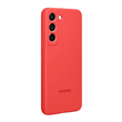 Funda Silicona Samsung Galaxy S22+ Rojo Coral