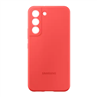 Funda Silicona Samsung Galaxy S22+ Rojo Coral