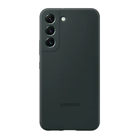 Funda Silicona Samsung Galaxy S22+ Verde Oscuro