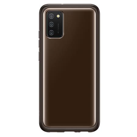 Funda Samsung Soft Clear Cover para Galaxy A02s Negro