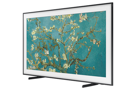 Televisor Samsung 75" The Frame Art Mode 4K Smart TV Serie B Blanco