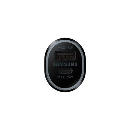 Cargador Samsung para auto Charger Duo 40W Black