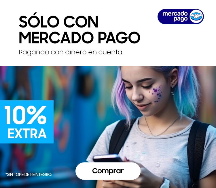 MercadoPago 10% OFF con Dinero en cuenta